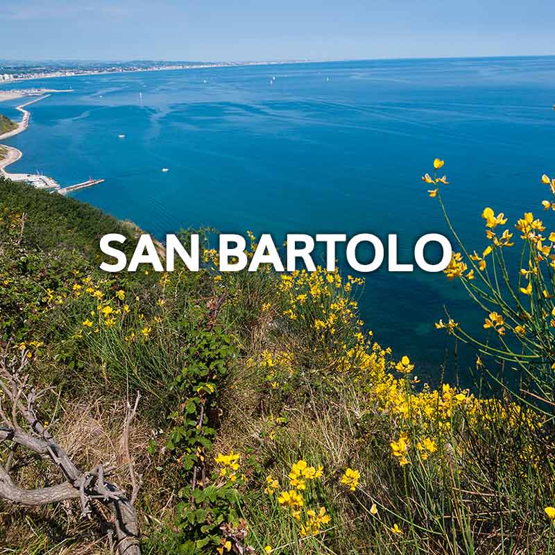 San Bartolo, un magnifico balcone sull'Adriatico